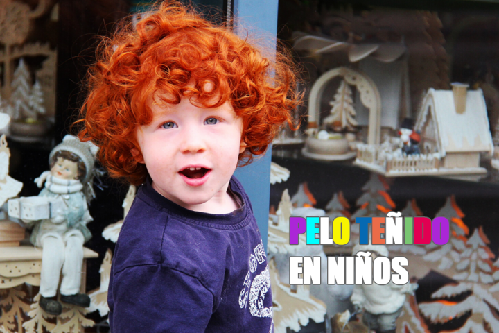 Desde que edad se puede teñir el pelo a un niño